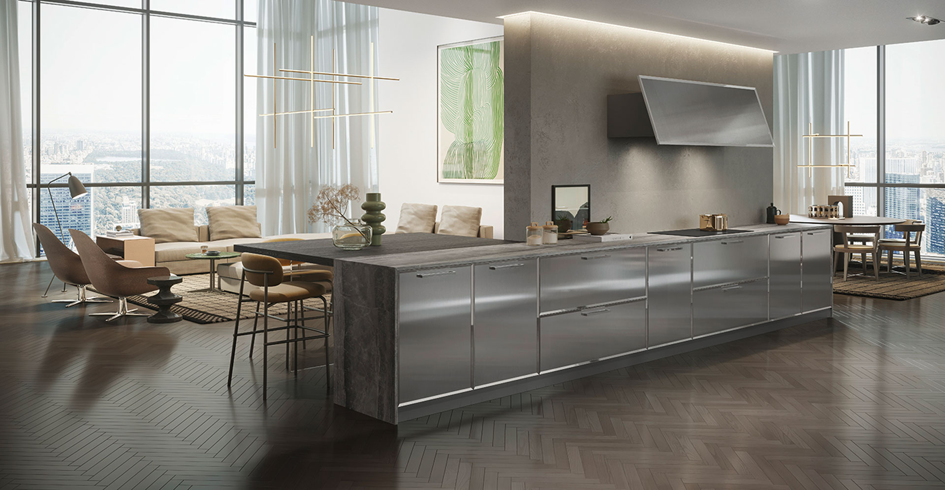 CELINE1_2 Cucina Céline - Collezione Timeles - Composit