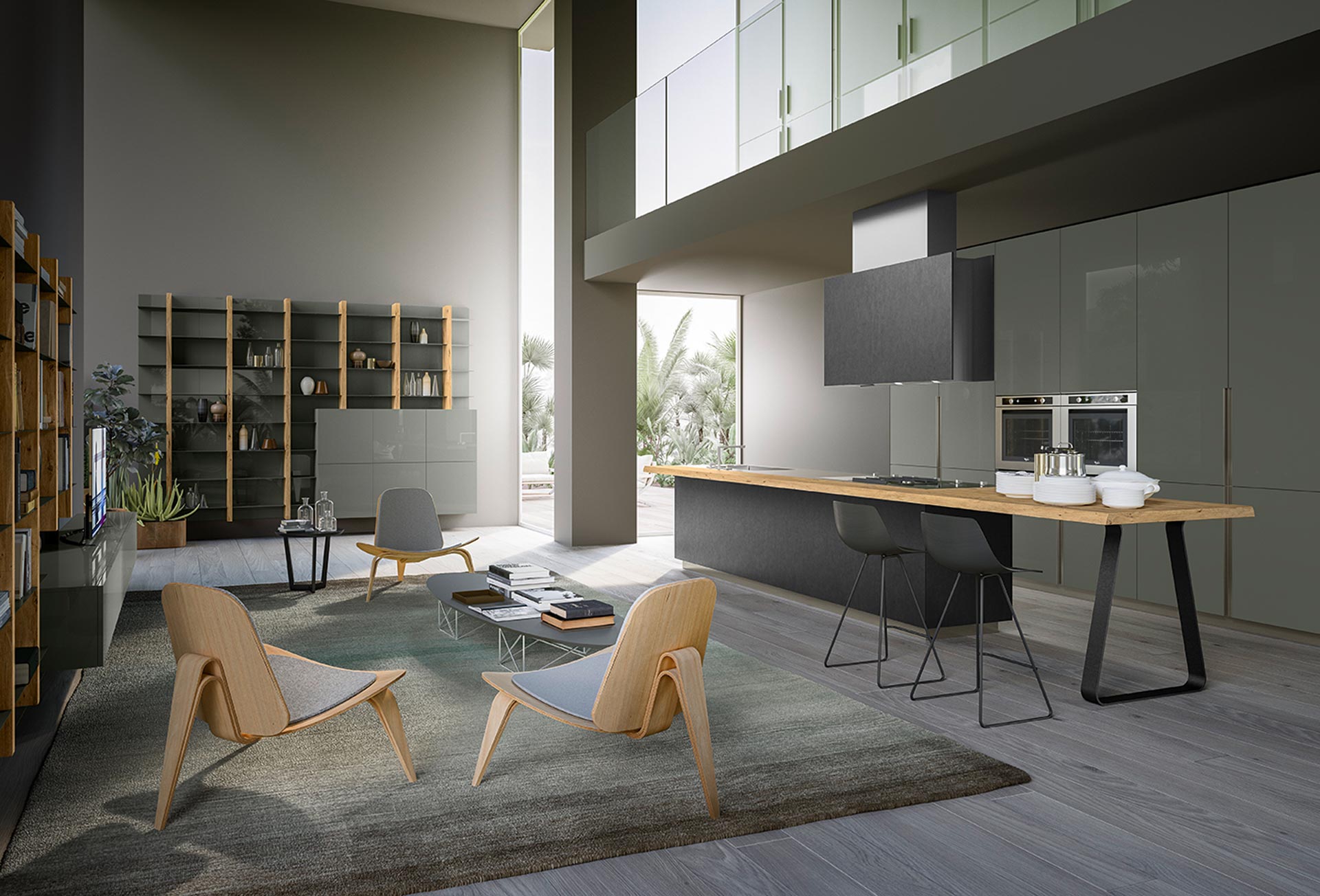 LOUNGE2_1 Lounge Kitchen - Composit