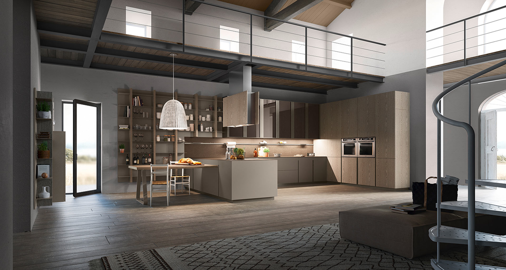 LOUNGE3_1 Lounge Kitchen - Composit