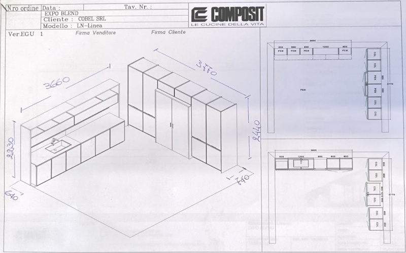 Outlet cucine Composit - Pronta Consegna